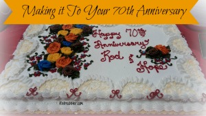 70th cake