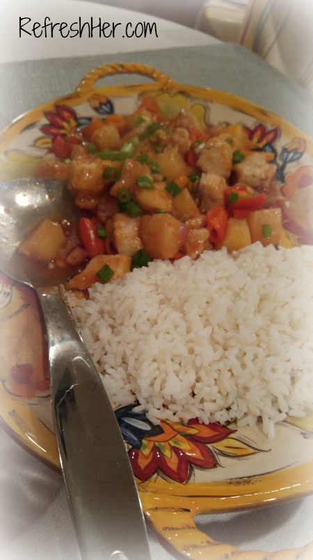 Sweet and Sour chicken
