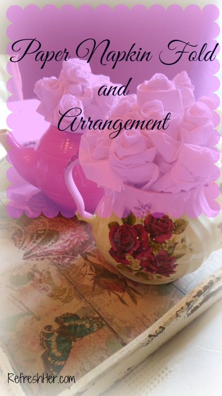 paper napkin arrangement 1