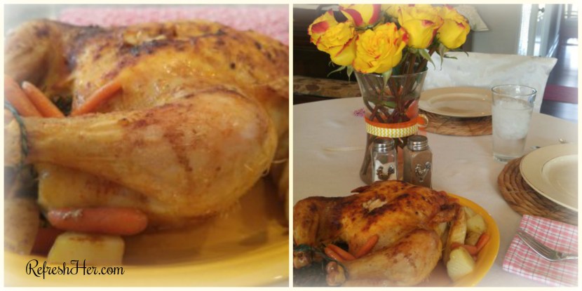 Katie brown chikcen collage