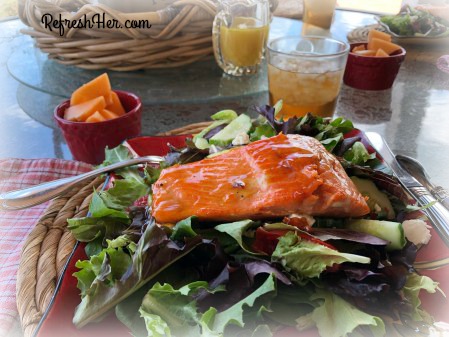 Salmon salad