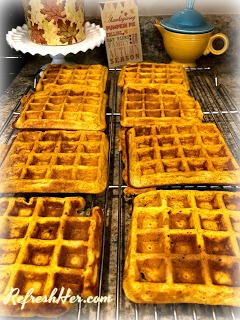 pumpkin waffle 4