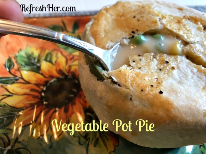 Vegetable pot pie 1