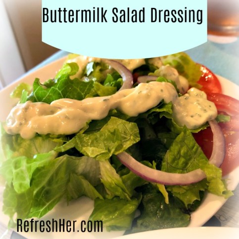 Buttermilk salad dressinga